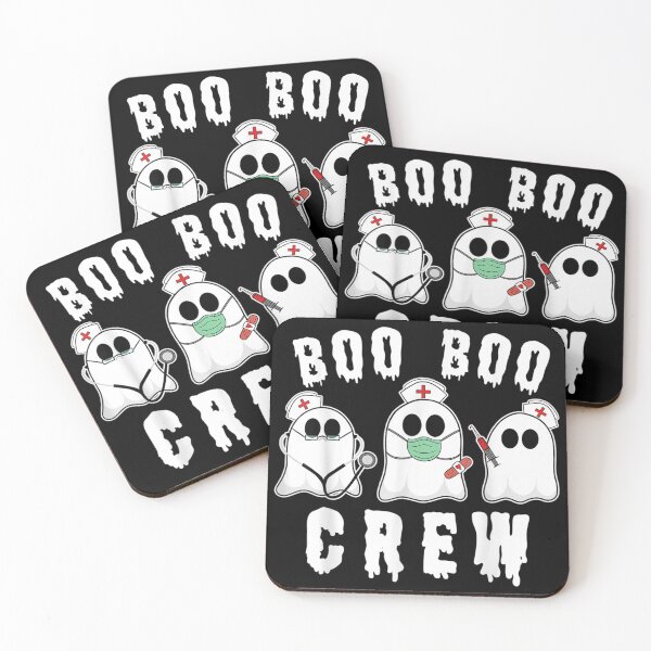 Item preview, Boo Boo Crew Funny Nurse Halloween Ghost Costume Gift  designed and sold by NoeWooden.