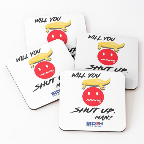 Item preview, Will You Shut up Man? Biden Debate Qoute designed and sold by Smart Collection .