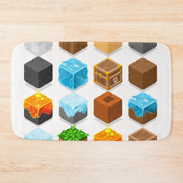 Item preview, Mine Craft Cubes Elements designed and sold by aurielaki.