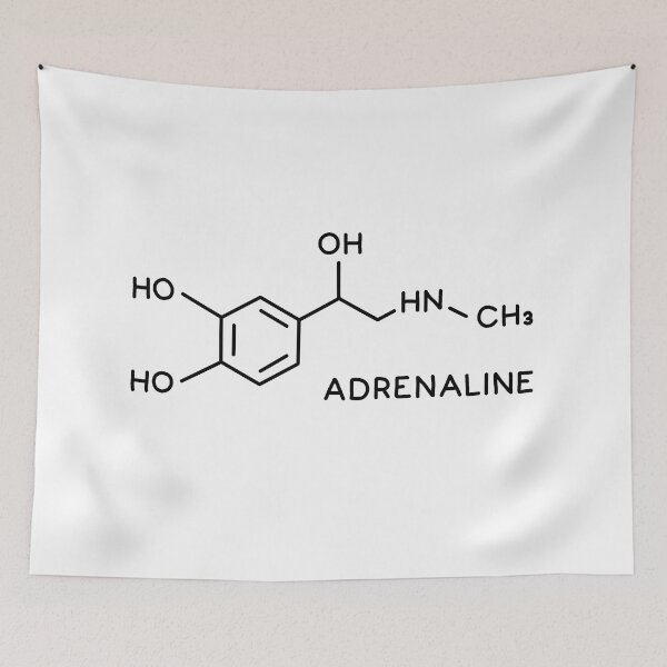 Item preview, Adrenaline Molecule designed and sold by ValentinaHramov.