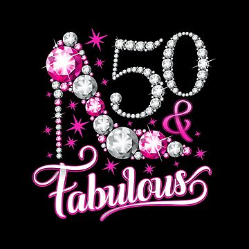 Aug 8, 2020 - Compra «50 cumpleaños camiseta. Cincuenta y fabulosa camiseta  para damas, mujeres.»…