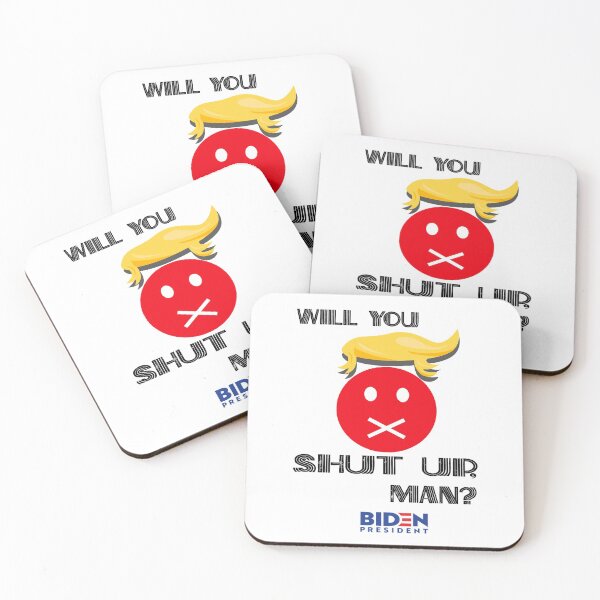 Item preview, Will You Shut up Man? Biden Debate Qoute designed and sold by Smart Collection .