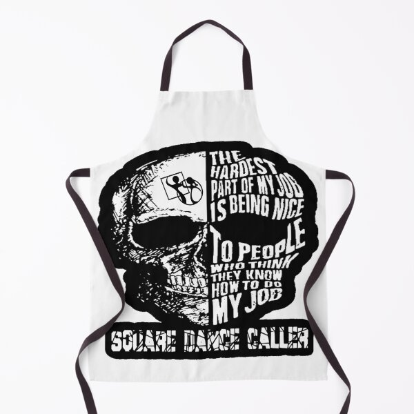 Item preview, Caller Skull BLK designed and sold by Square Dancing Gifts & Merchandise.