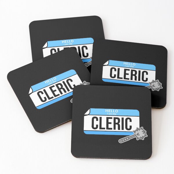Item preview, Hello, I am the Cleric DnD Nametag designed and sold by DruidsDesigns.