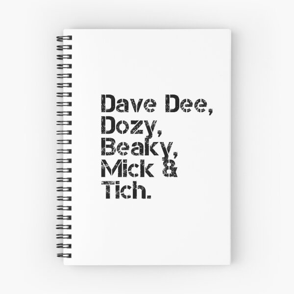 Item preview, Dave Dee, Dozy, Beaky, Mick and Tich [line-up] designed and sold by lazarusheart.