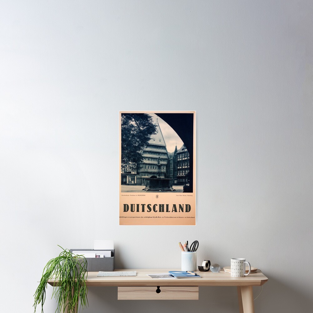 Deutschland retro Poster