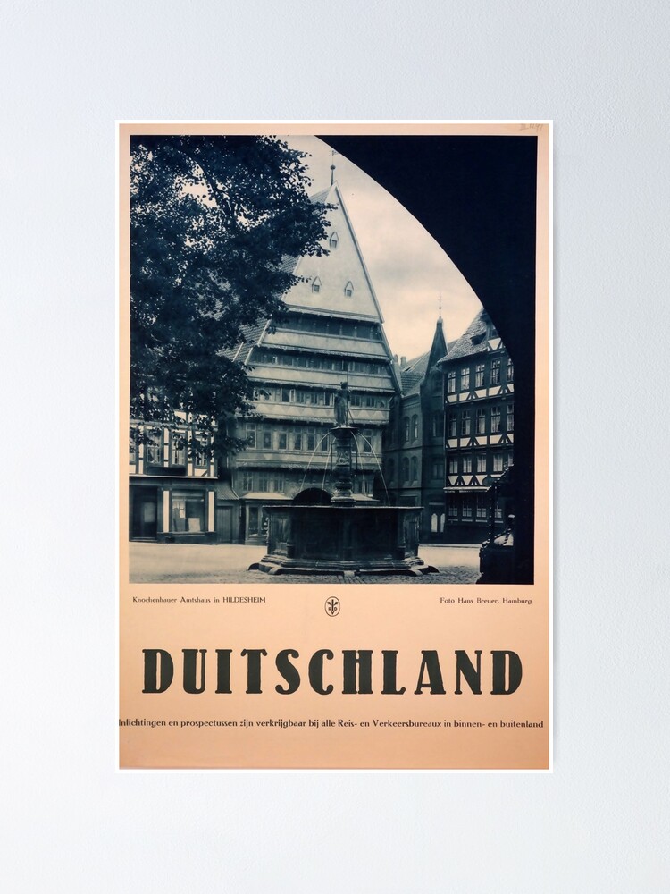 Deutschland retro Poster