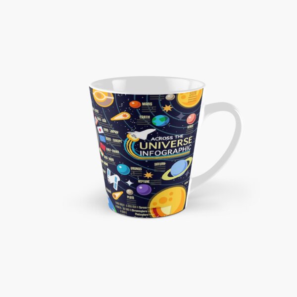 Space Universe Infographics Big Bang Tall Mug