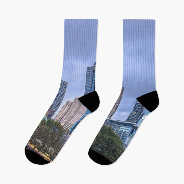 Artikelvorschau, Die Skyline von Melbourne entworfen und verkauft von Steven Jodoin.