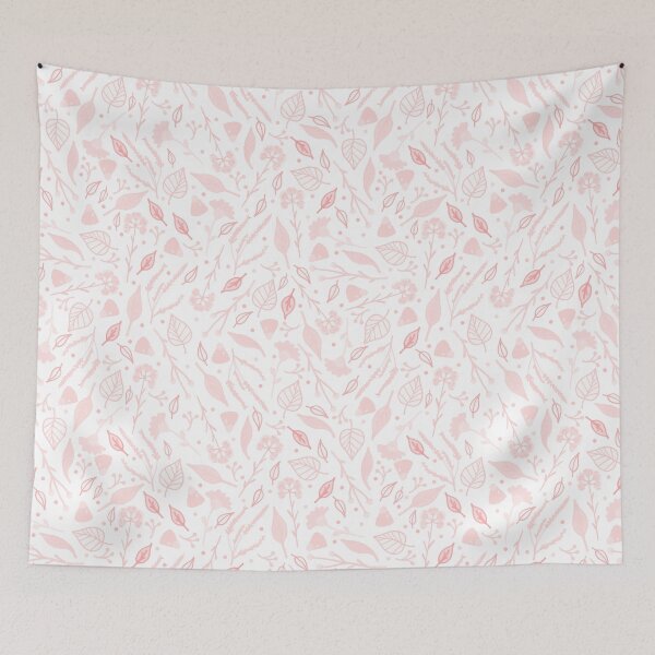 Item preview, Red Fall Flora Pattern designed and sold by everything4eva.