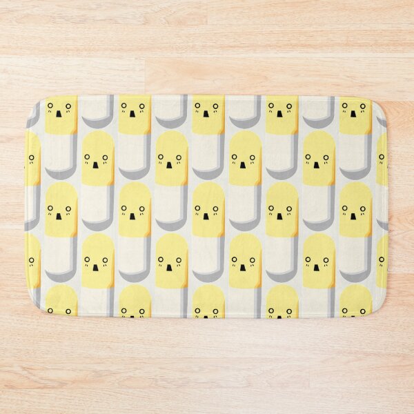 Item preview, Kawaii cute pill - yellow designed and sold by bayleft.