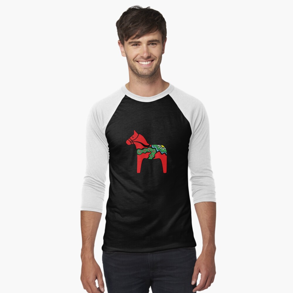 dala horse t shirt