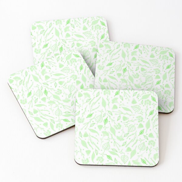 Item preview, Green Fall Flora Pattern designed and sold by everything4eva.