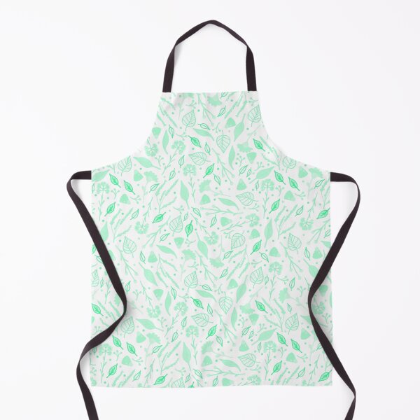 Item preview, Turquoise Fall Flora Pattern designed and sold by everything4eva.