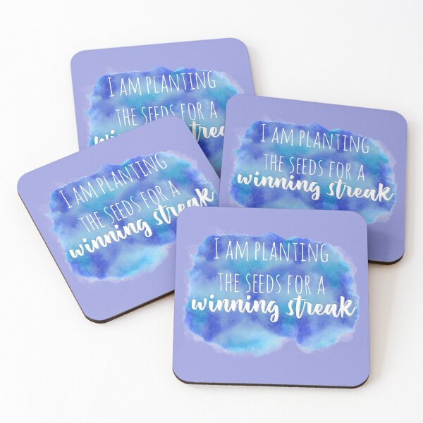 Item preview, Planting the seeds for a winning streak pastel background designed and sold by Aura-E.