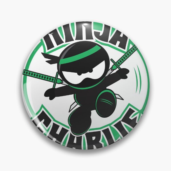 Item preview, Ninja Charlie Flying Kick designed and sold by NinjaBros.