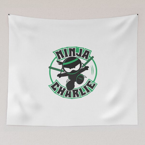 Item preview, Ninja Charlie Flying Kick designed and sold by NinjaBros.