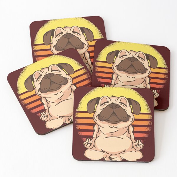 Item preview, Pug Yoga designed and sold by Tender Flower Clothing.