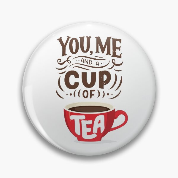 Item preview, Me and a Cup of Tea Cute Tea Quote designed and sold by CrystalCrush.