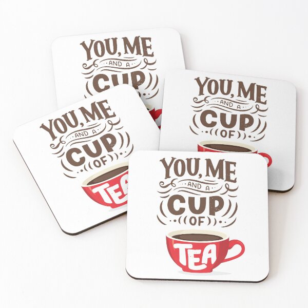 Item preview, Me and a Cup of Tea Cute Tea Quote designed and sold by CrystalCrush.