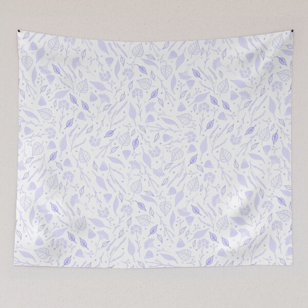 Item preview, Violet Fall Flora Pattern designed and sold by everything4eva.