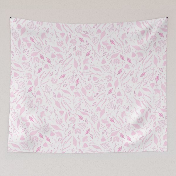 Item preview, Pink Fall Flora Pattern designed and sold by everything4eva.