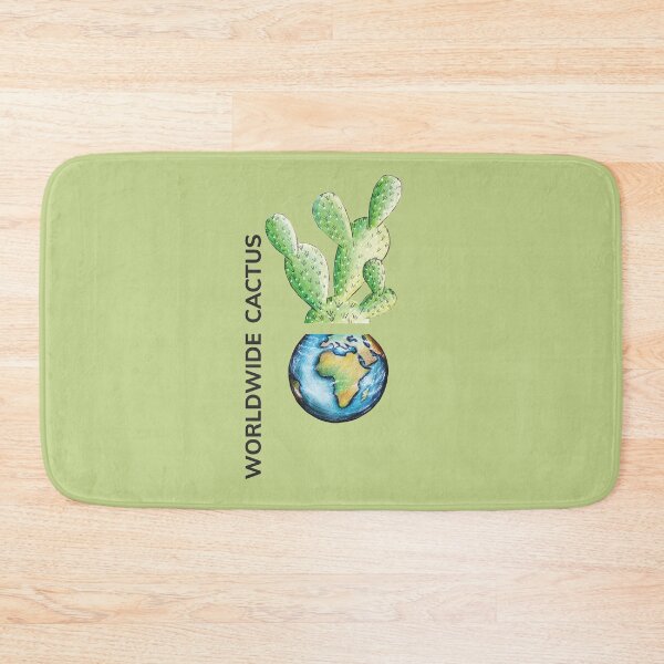 Item preview, WORLDWIDE CACTUS by FrankenDuo olive green designed and sold by FrankenDuo.