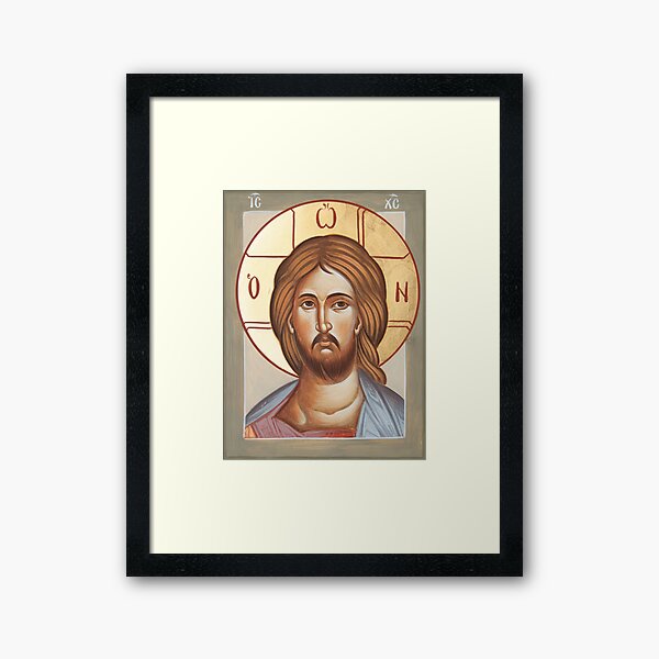 Vista previa del artículo con la obra «Jesucristo», diseñado y vendido por ikonographics.