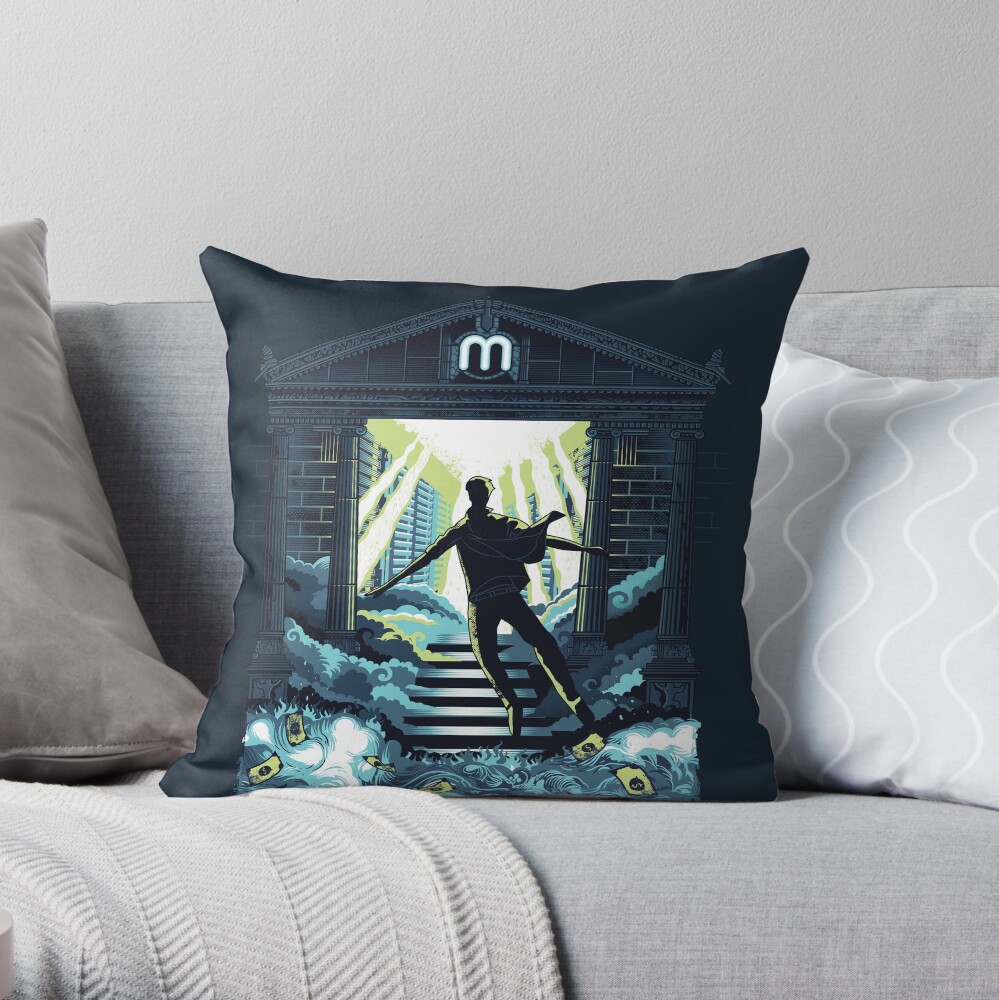 Item preview, Throw Pillow designed and sold by minerstat.