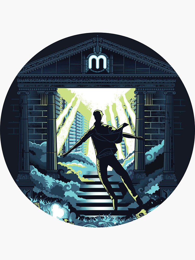 Thumbnail 3 of 3, Sticker, Crypto Mining Haven designed and sold by minerstat.