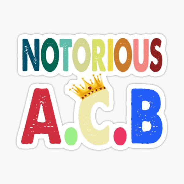 Item preview, notorious acb retro designed and sold by Christopher221.