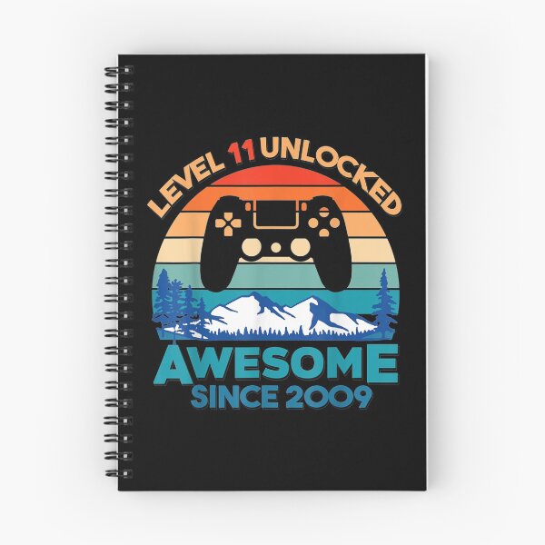 Item preview, Level 11 Unlocked Birthday 11 Years Old Awesome Since 2009  designed and sold by NoeWooden.