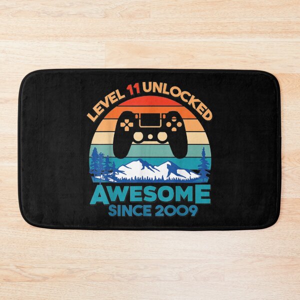 Item preview, Level 11 Unlocked Birthday 11 Years Old Awesome Since 2009  designed and sold by NoeWooden.