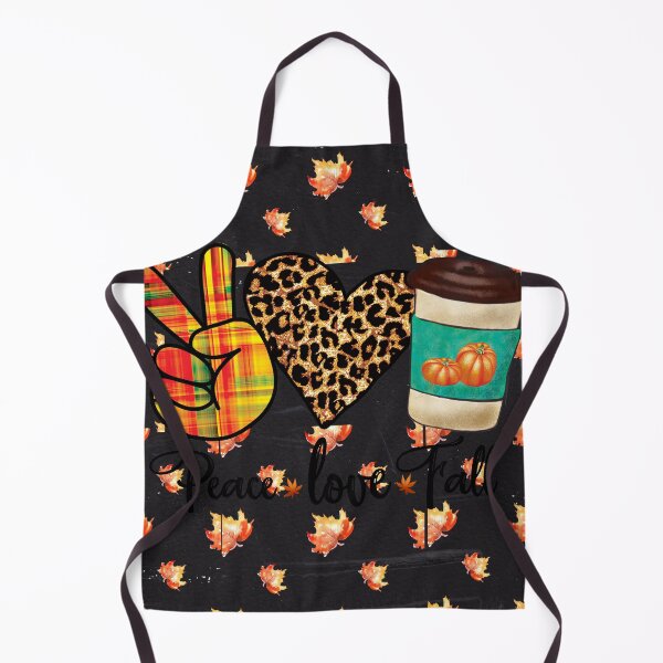 Item preview, Halloween  peace ,love and pumpkin leopard  heart design  designed and sold by Moussa  Sussi.