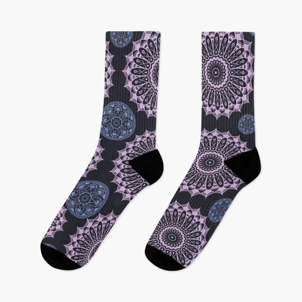 Item preview, Purple and Blue Mandala Design designed and sold by SunfullyYours.