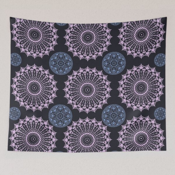Item preview, Purple and Blue Mandala Design designed and sold by SunfullyYours.