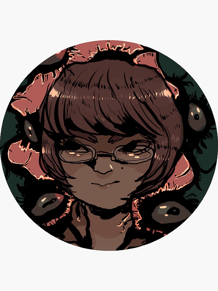 Aku No Hana Flower Sticker for Sale by cyberhaus