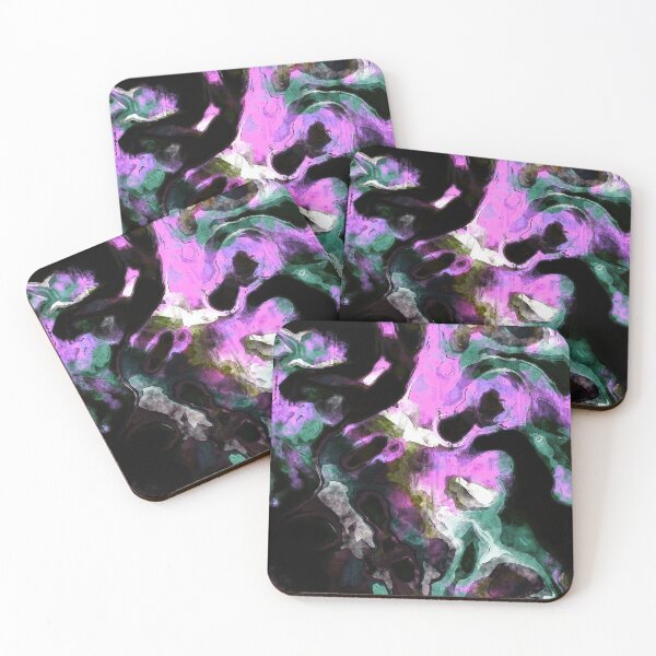 Item preview, Multicolor Abstract Paint Spill Pattern 3 designed and sold by everything4eva.