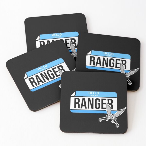 Item preview, Hello, I am the Ranger (Swords) DnD Nametag designed and sold by DruidsDesigns.