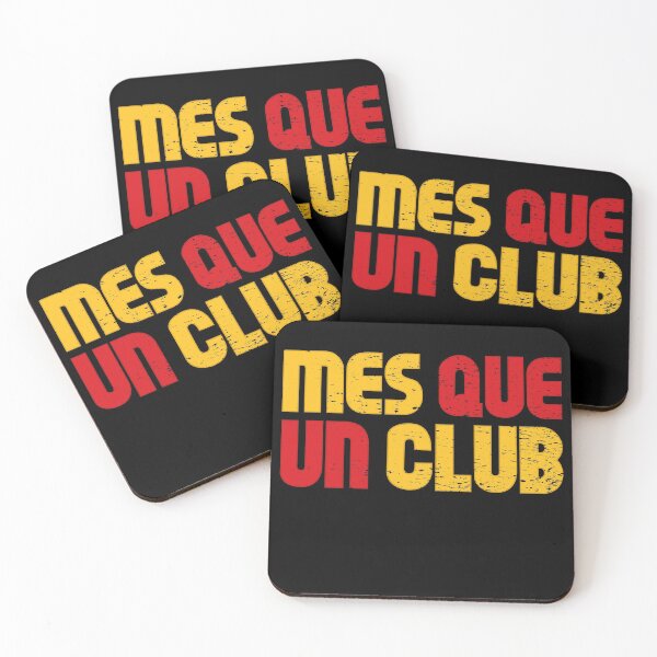 Item preview, Mes Que Un Club :  Football Team Motto designed and sold by Giacob.