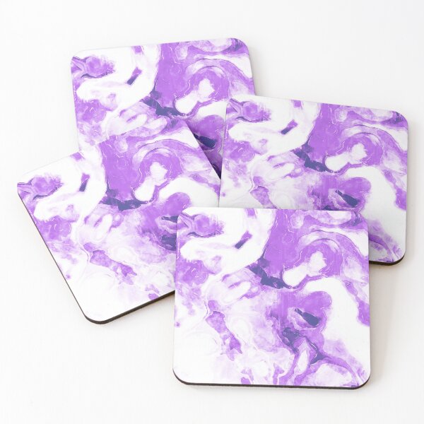 Item preview, Purple Abstract Paint Spill Pattern designed and sold by everything4eva.