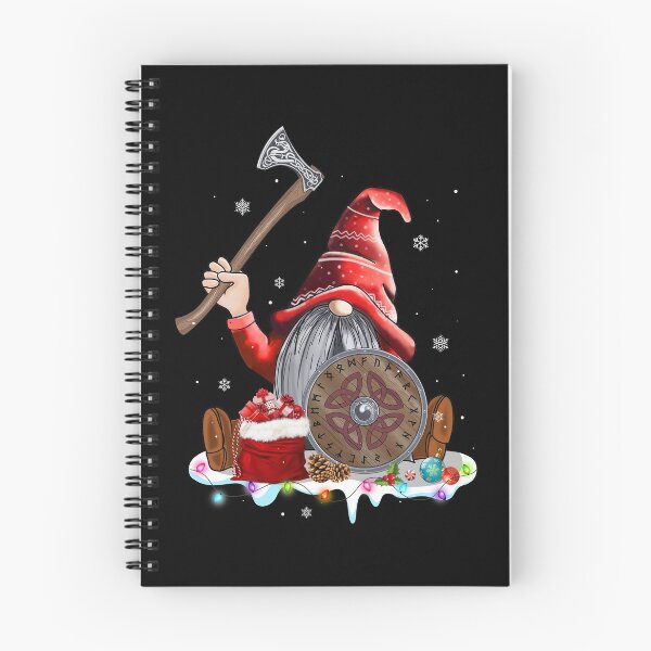Item preview, Norse Mythology Xmas Red Hat Gnome Beard Viking Weapons Christmas designed and sold by tuanitus.