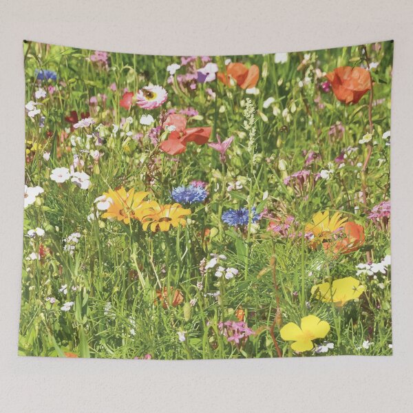 Item preview, Vibrant Wildflowers in a Summer Prairie designed and sold by PlanetPrints.