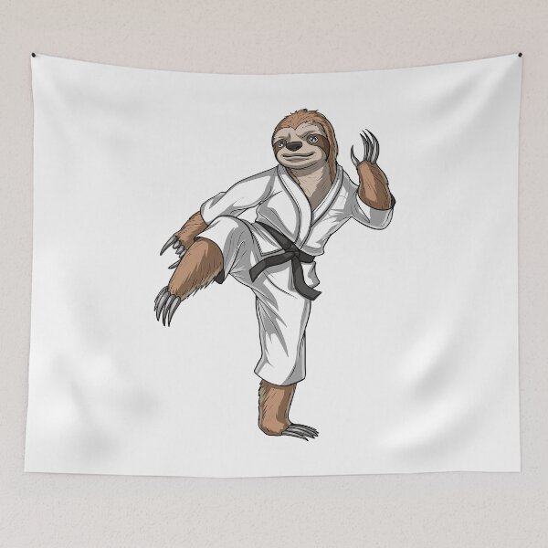 Item preview, Sloth Karate designed and sold by underheaven.