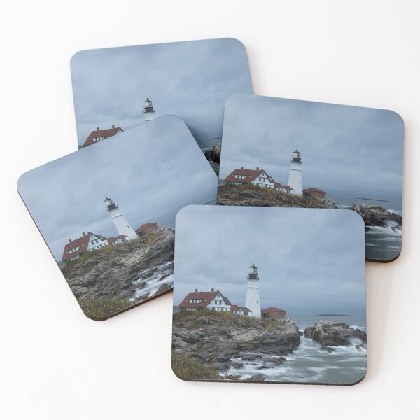 Item preview, Portland Head Light (Maine, USA) - portrait designed and sold by stevewhitephoto.