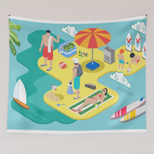 Item preview, Beach Life - Summer Holidays designed and sold by aurielaki.