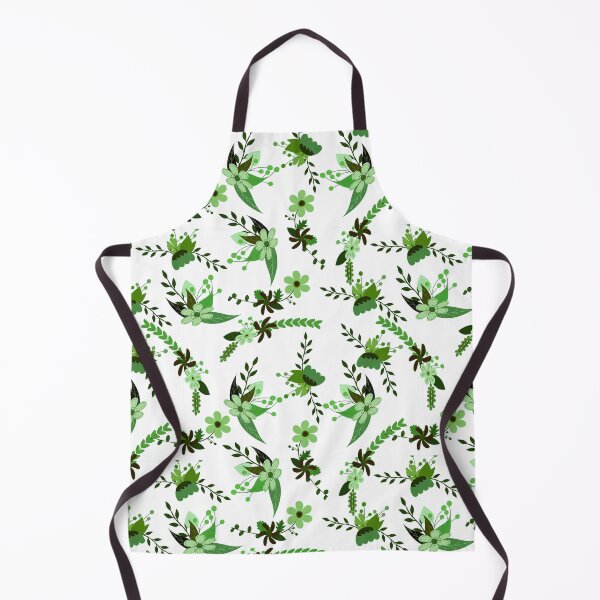 Item preview, Green Floral Arrangement Pattern designed and sold by everything4eva.
