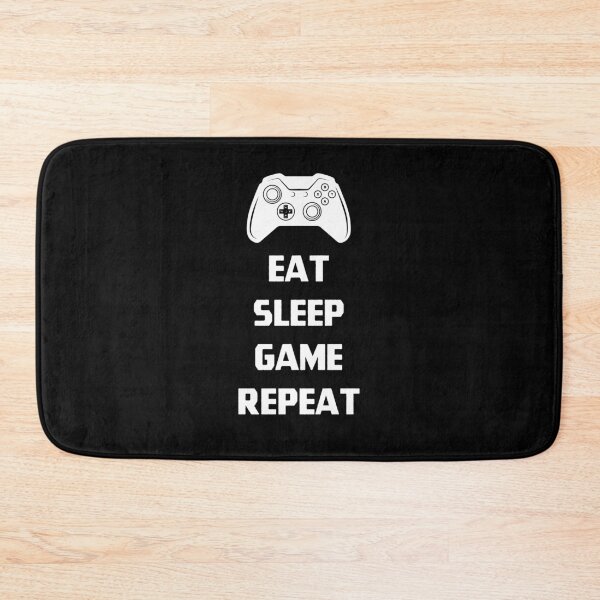 Item preview, Eat Sleep Game Repeat - Gamer Gift design  designed and sold by DiogoCalheiros.