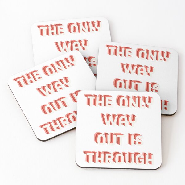 Item preview, The Only Way Out Is Through  designed and sold by Puffoo.