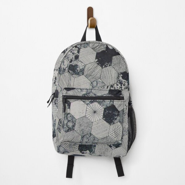 Item preview, Classic Black and White Hexagon Pattern  designed and sold by lmcvinco.